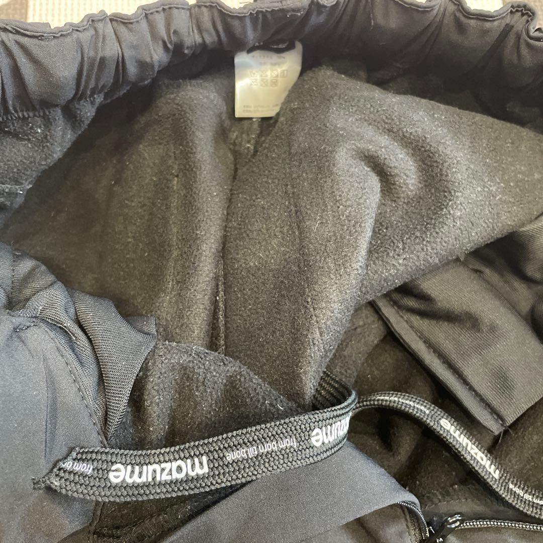 mazume フィッシングウェア上着 L パンツM黒