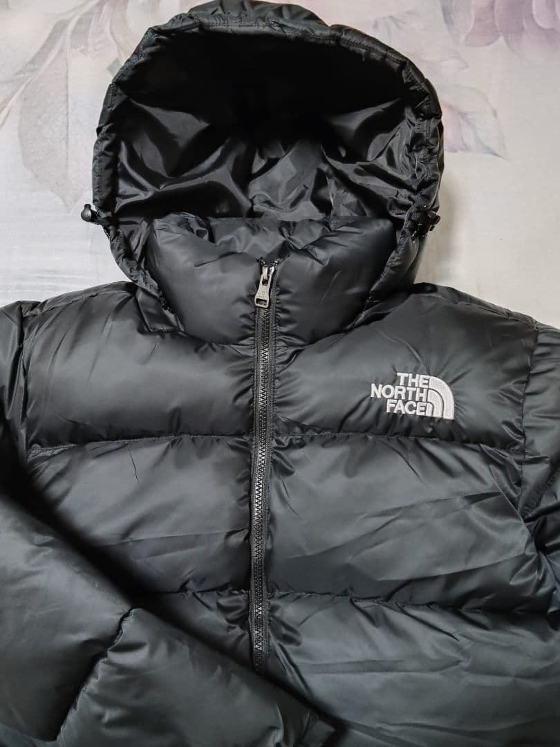 THE NORTH FAC E Blackダウンジャケット S