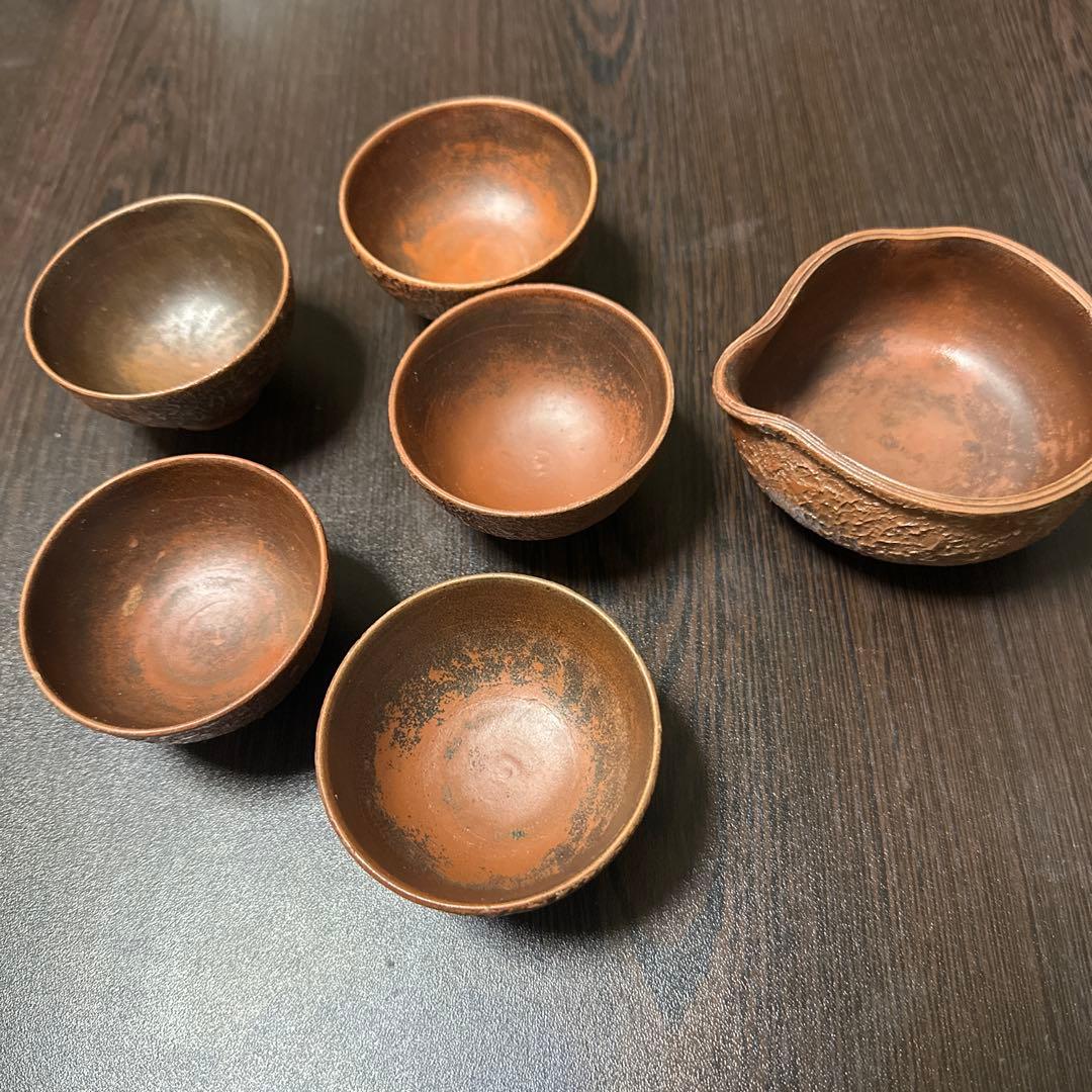 備前焼　茶道具 茶碗 湯呑み　湯冷やし　時代物