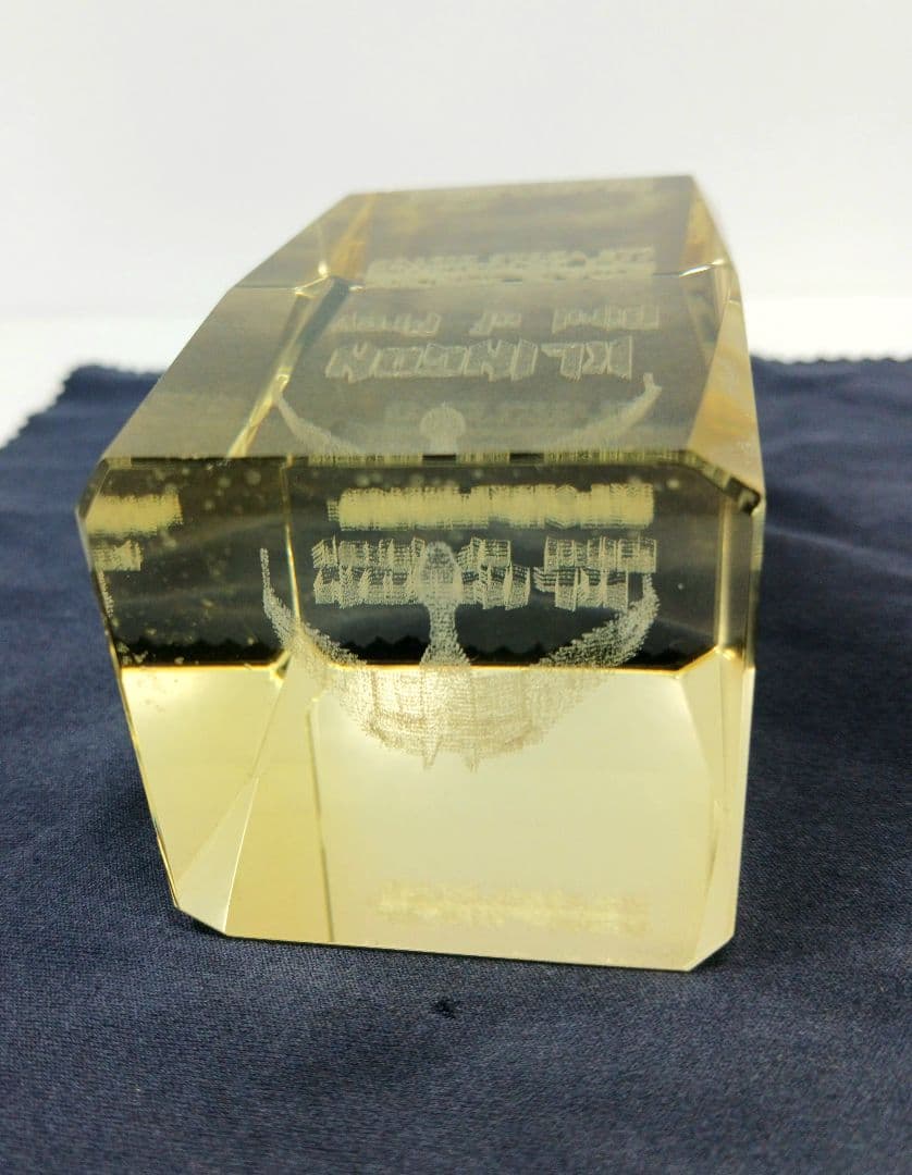 希少 スタートレック クリンゴン バード・オブ・プレイ 3Dクリスタル