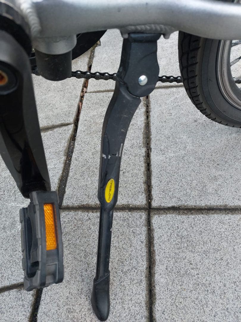 c-romo 折りたたみ自転車 シルバー