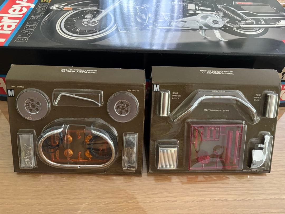 タミヤ1/6 ハーレダビットソン　ブラックスペシャル