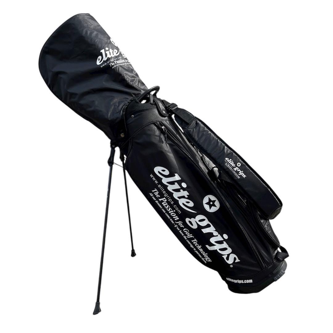 【極美品】エリートグリップ ゴルフ キャディバック 軽量モデル 2025年 黒