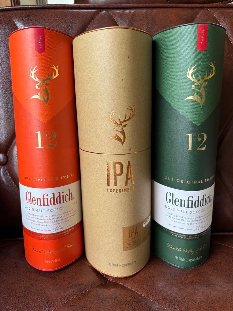 【大幅値下】Glenfiddich12年 & IPAエクスペリメント 3本セット