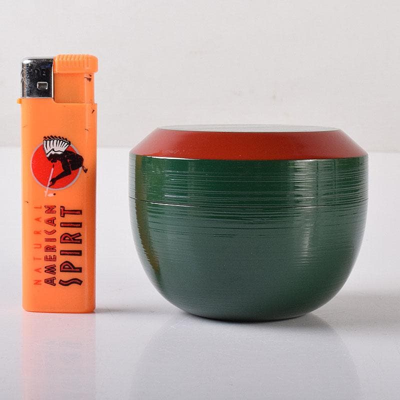 茶道具　山中塗　道場宗廣作　三合棗　共箱　V　7558