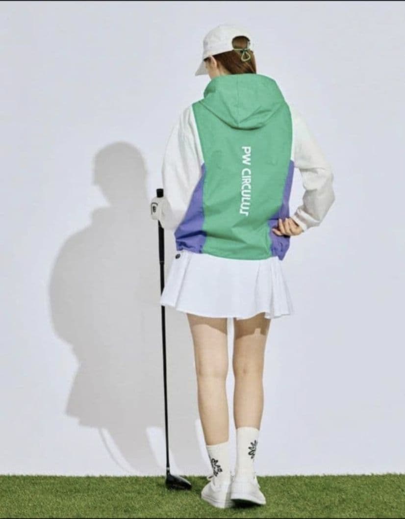 ★美品★2025年モデルPW CIRCULUSカラーブロッキングブルゾン　S