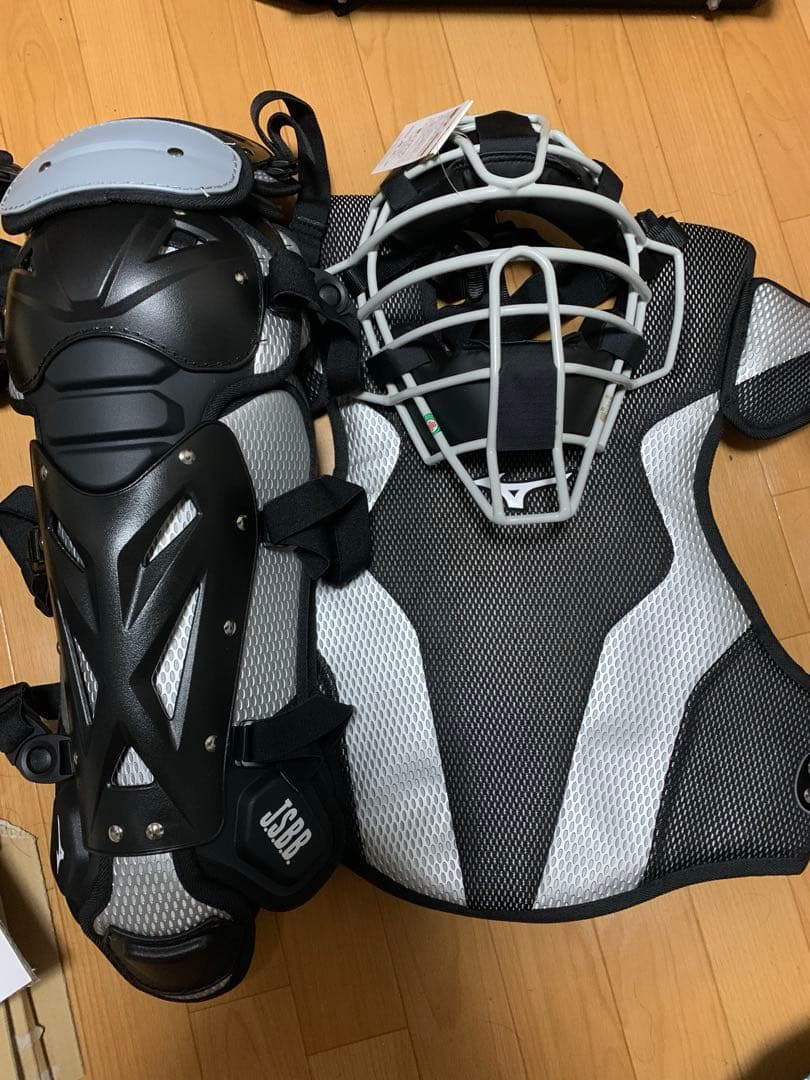 【新品/定価53,350円】ミズノプロ 軟式 キャッチャー防具セット