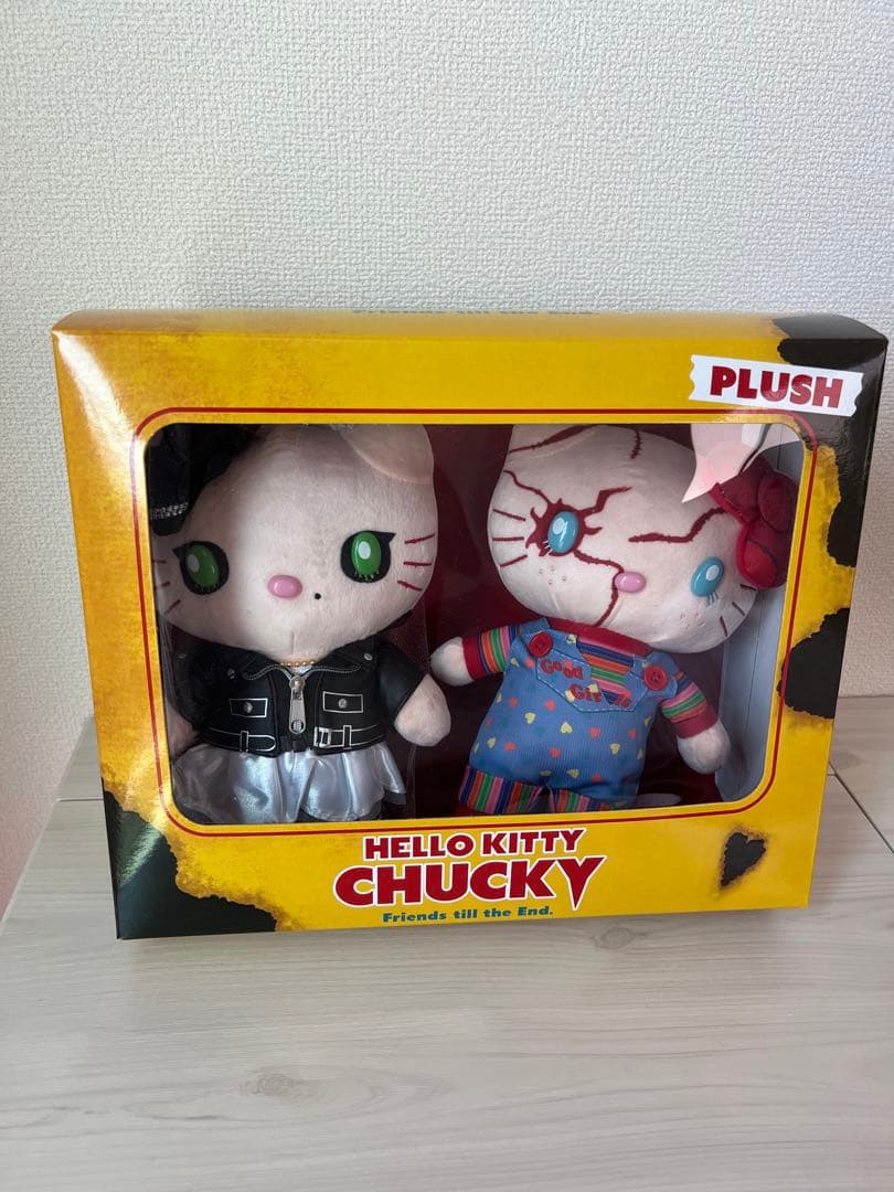 レア USJ限定キティ チャッキーハロウィン ハロウィーンぬいぐるみ マスコット