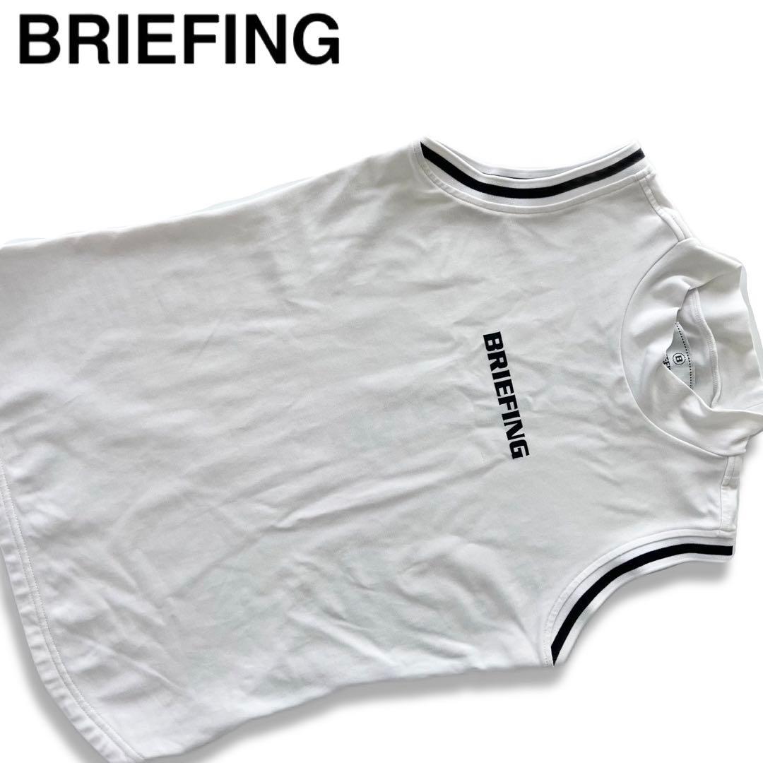 BRIEFING ブリーフィング　タンクトップ　ノースリーブ　ハイネック　ロゴ