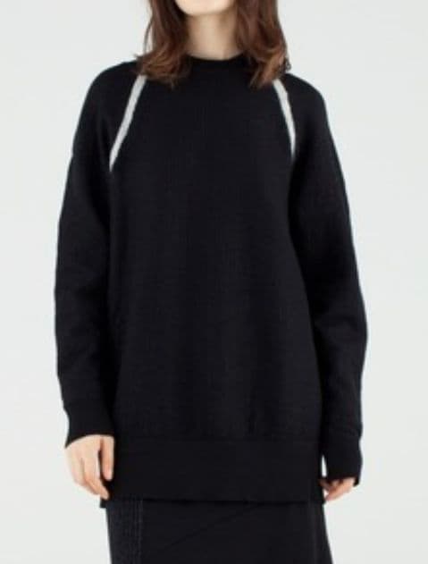 新品 Y-3 ワイスリー W CLASSIC SHEER ニット ロゴセーター