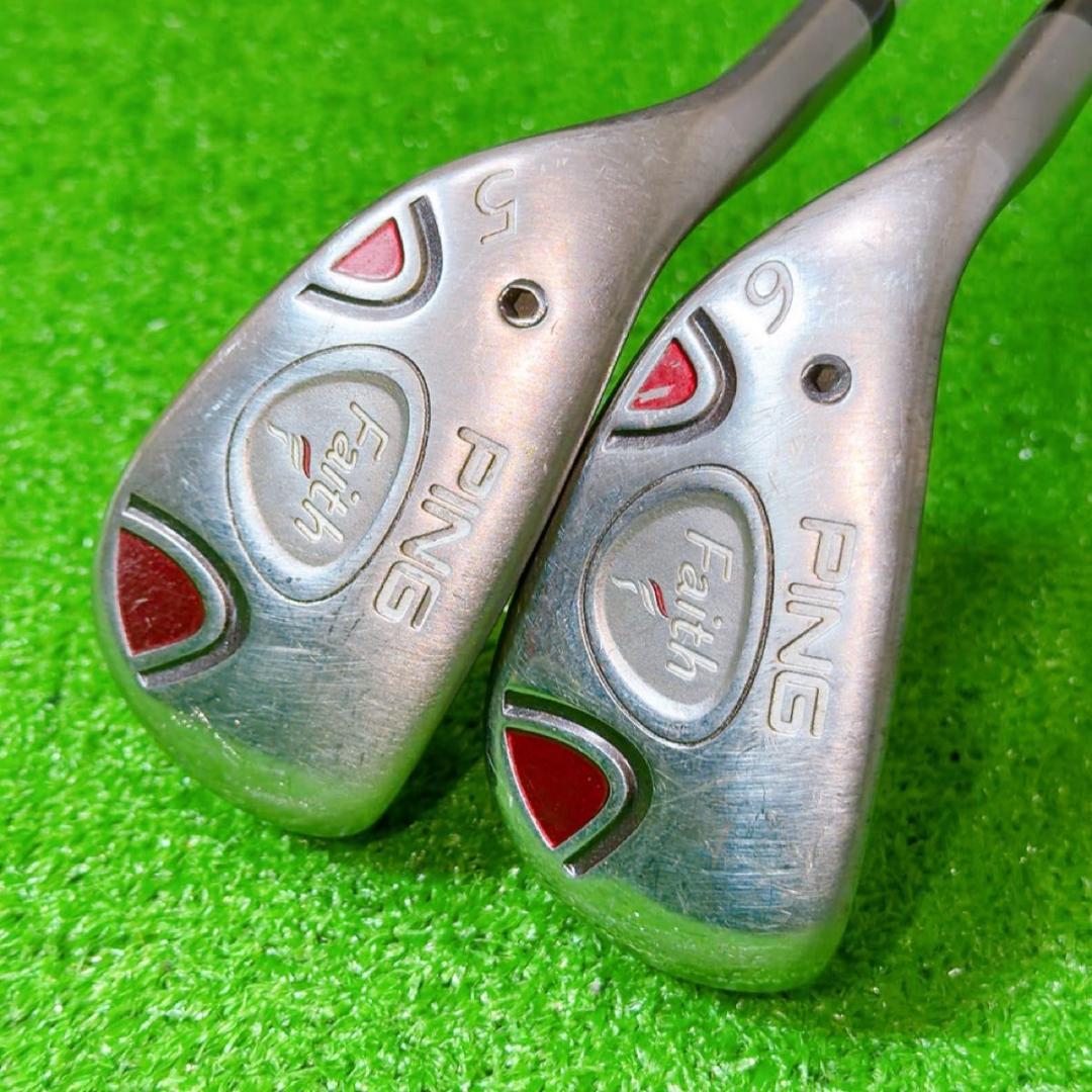 PING ピン Faith ユーティリティ　U5 U6 レディース　レフティ　左