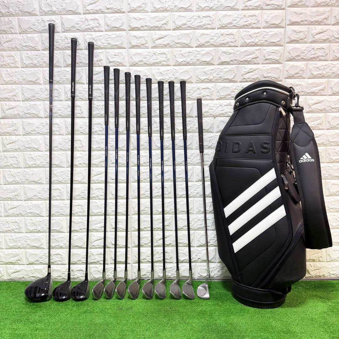 ゴルフセット　初心者応援　タイトリスト　HI-BRID ラウンド仕様　すぐ使える