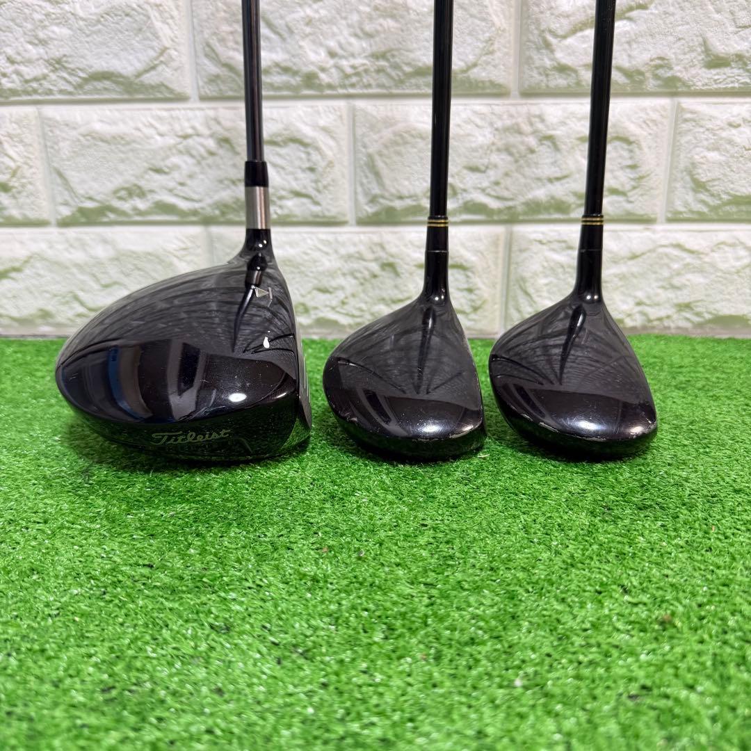 ゴルフセット　初心者応援　タイトリスト　HI-BRID ラウンド仕様　すぐ使える