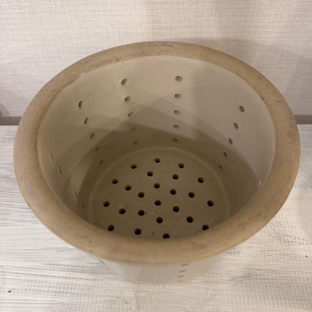 フェセル　水切りポット　チーズ　フランスアンティーク