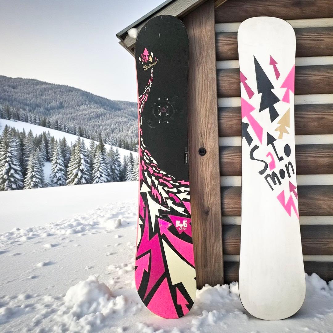 【良品】 SEQUENCE 146cm SALOMON スノーボード