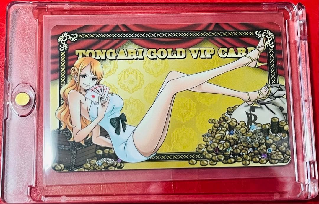 ワンピースタワー トンガリゴールドビップカード GOLD VIP CARD ナミ