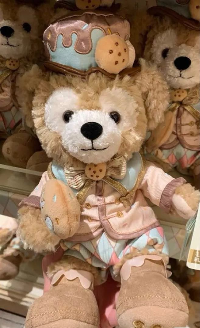 上海ディズニー　バースデー2.0 ダッフィーssぬいぐるみ