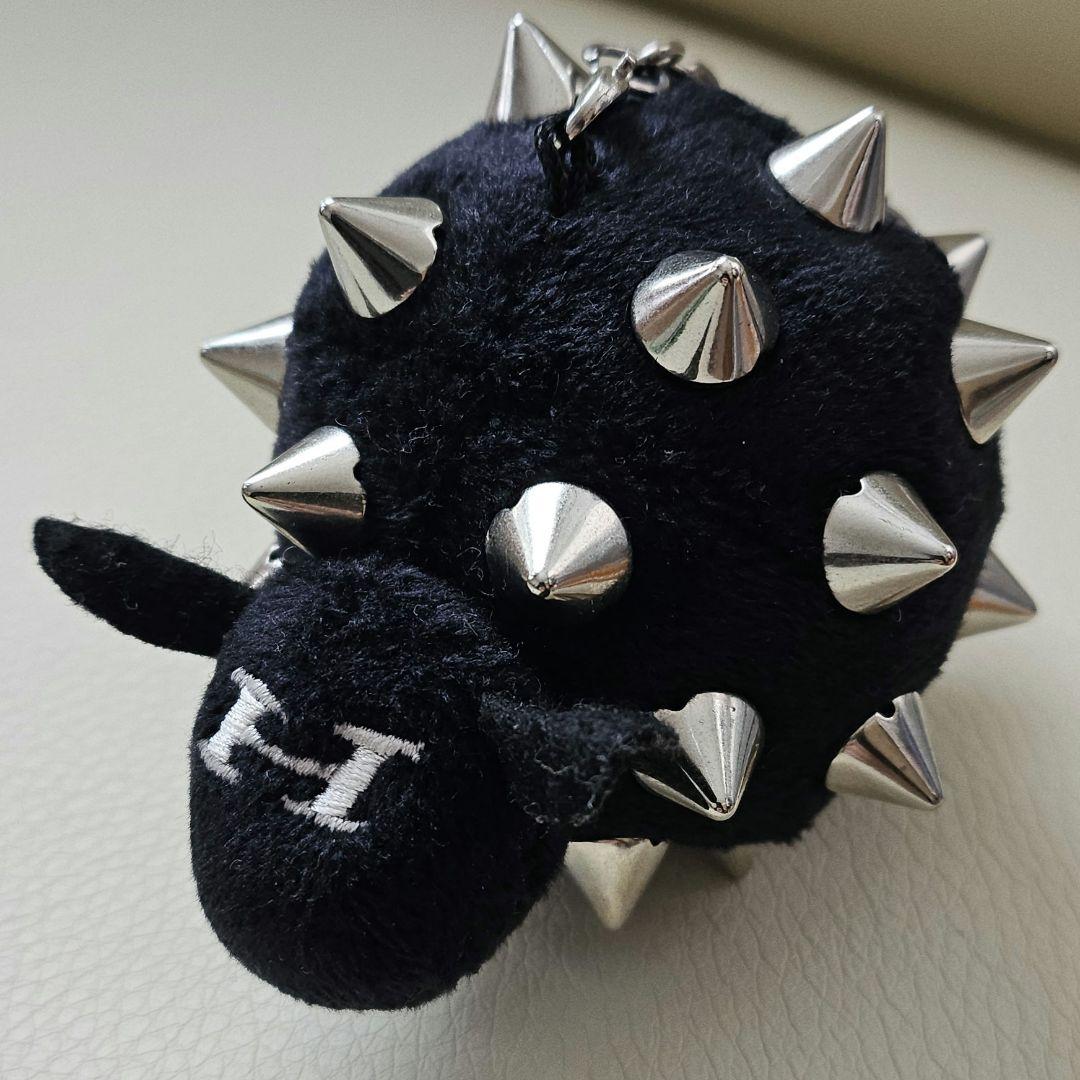 羊文学 ひつじちゃん ぬいぐるみキーホルダー prickly ブラックBLACK