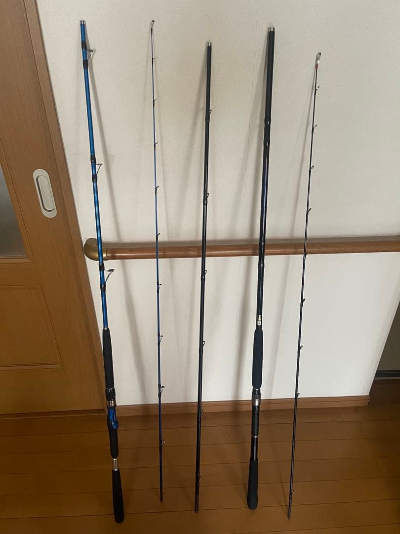 早稲田手渡可　シマノ SHIMANO 船竿 2本セット