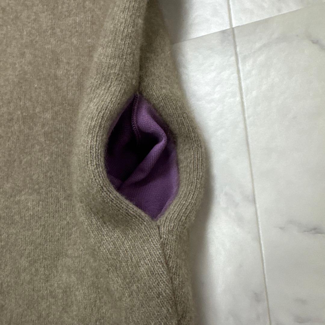 【極美品】 エレンディーク CNラクーンミックス Wカーディガン