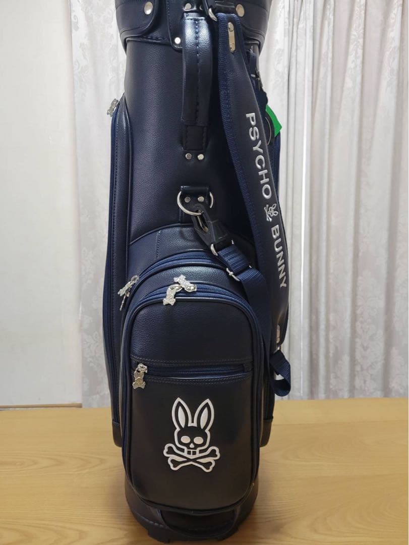 PSYCHO BUNNY ゴルフバッグ ネイビー