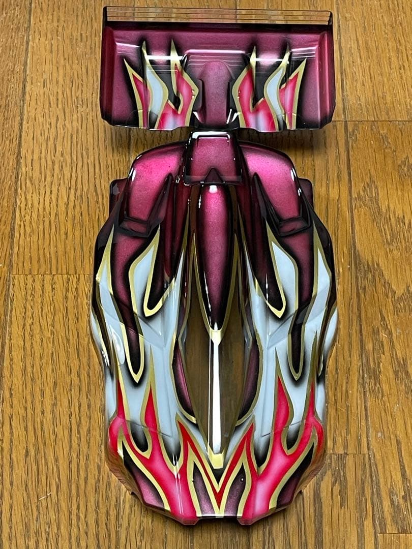 DB 01 ドゥルガ　タミヤ新品塗装済ボディ　赤系