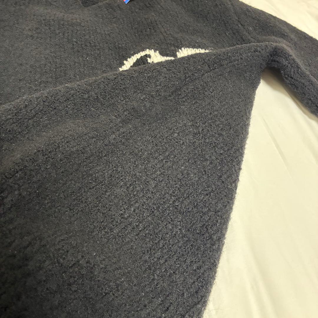 【正規品】ルイヴィトン LV インターシャ クルーネック ニット　Ｍ