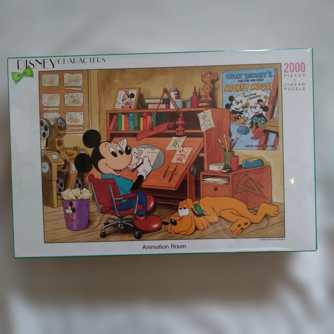 未開封　ディズニー ミッキー　アニメーションルー厶　 2000ピース　 パズル