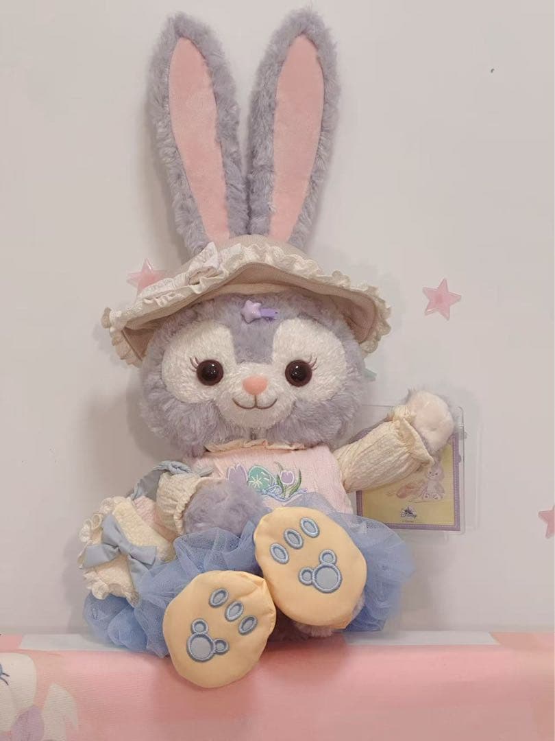 お顔厳選　上海ディズニー　春日　スケルトン入り　ステラルー　ぬいぐるみS 52