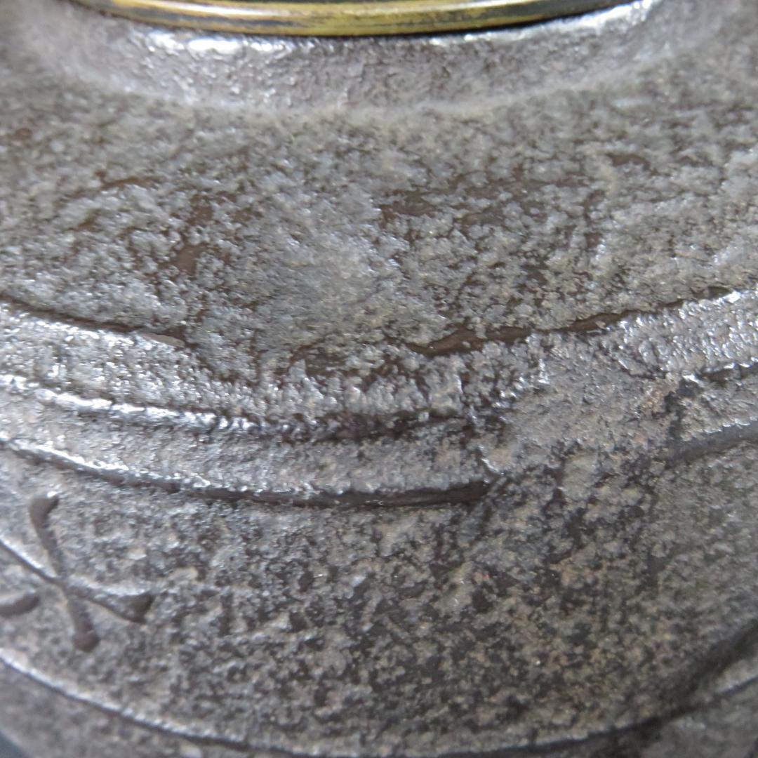 茶釜 風炉 大講堂 内錆あり 茶道具 茶器 在銘 茶の湯