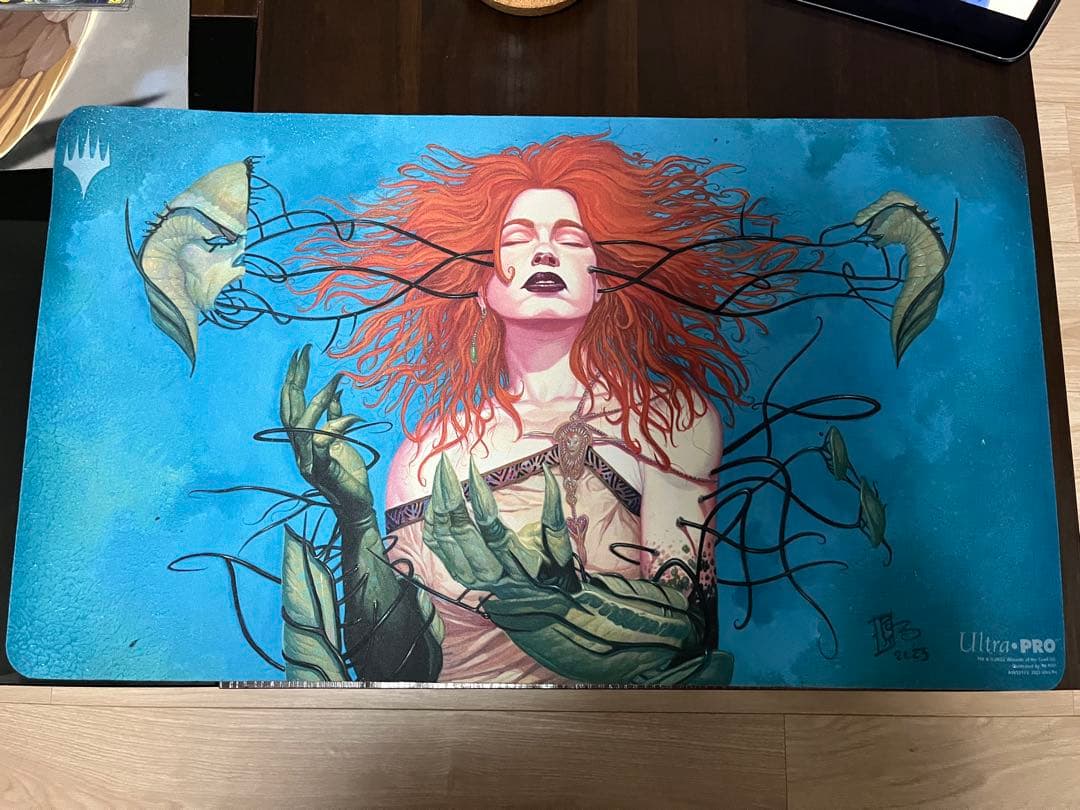 mtg 暴露 プレイマット rk post直筆サイン入り