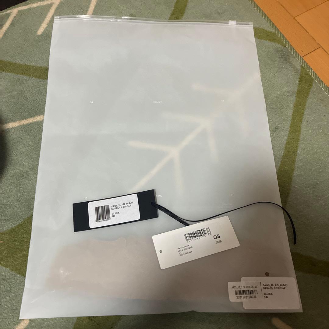 【極美品】Heliot emil キャップ HE Cap