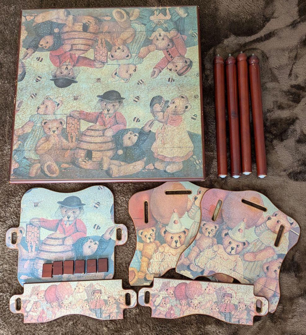 机　椅子　テディベアー　カントリー