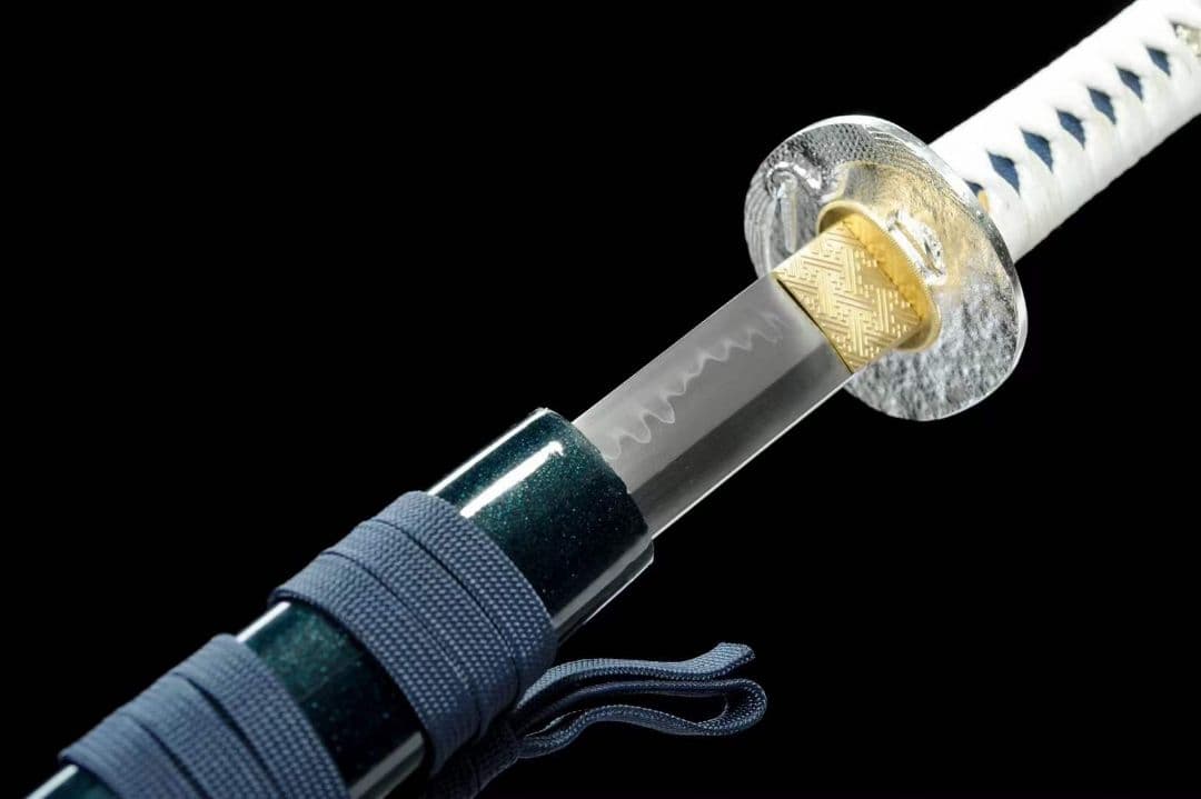 20寸T10焼刃大V唐刀『雲鶴』武具　刀装具　日本刀　模造刀 居合刀 肋差 短刀