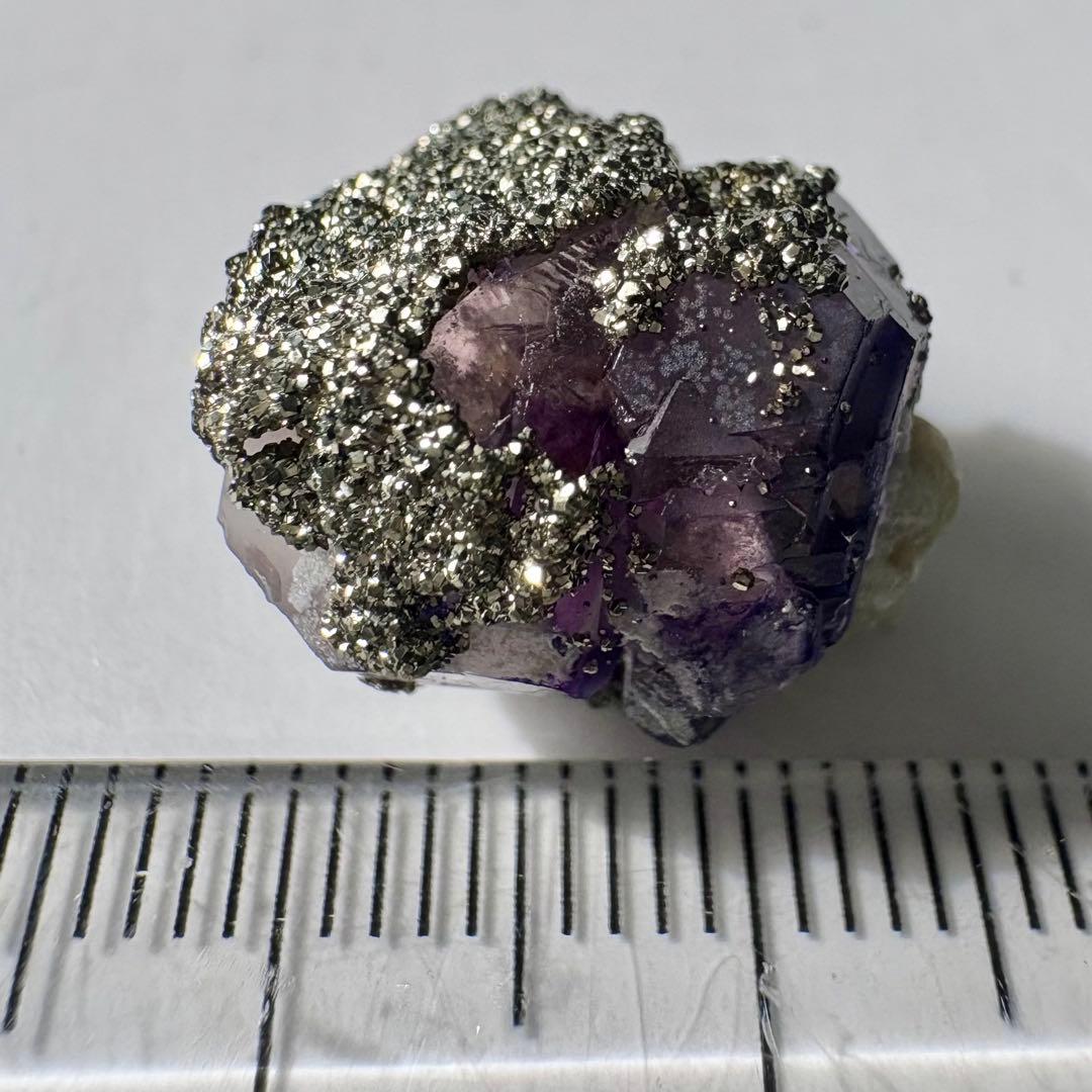 519 中国 内モンゴル産 レアタイプ フローライト&パイライト