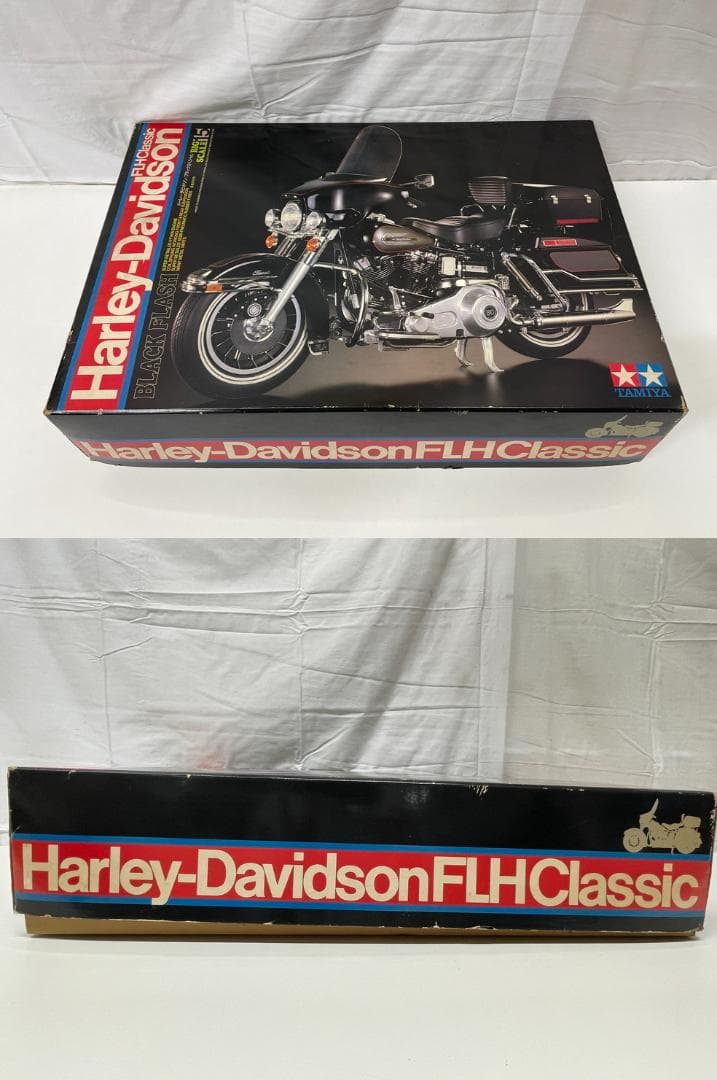 ◆TAMIKA タミヤ ハーレーダビッドソン バイク プラモデル　08137