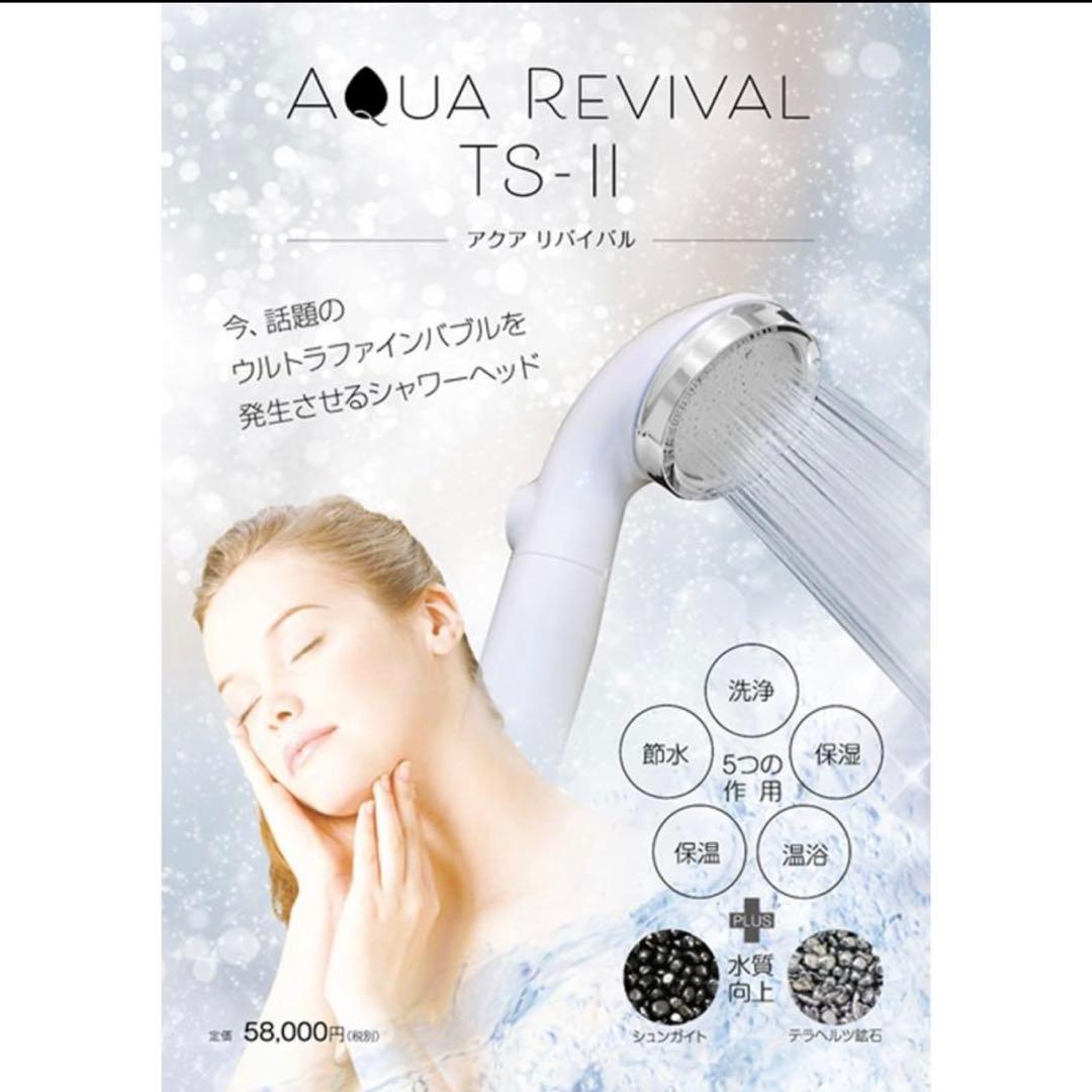 新品☆アクアリバイバル TS-Ⅱ ウルトラファインバブル シャワーヘッド