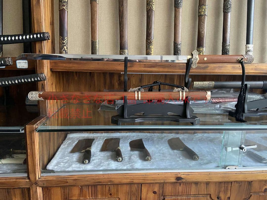 ねじれ唐刀  武具 刀装具 日本刀 唐剣  模造刀·模擬刀  居合刀