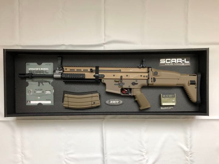 【新品未使用】東京マルイ 次世代電動ガン スカーL フラット・ダークアース