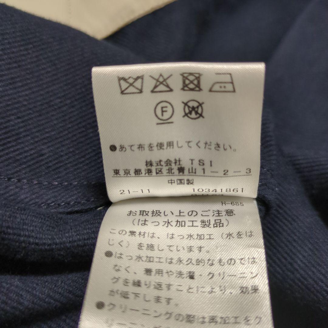 【美品】ハーヴェルスタジオ モッズコート ネイビー レディース 38