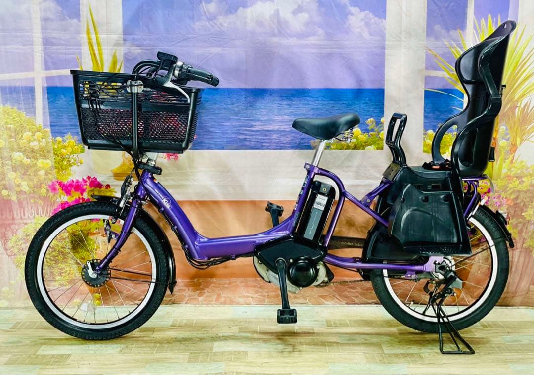 ヤマハパスキス⭐️人気モデル！子供乗せ電動アシスト自転車Y3165