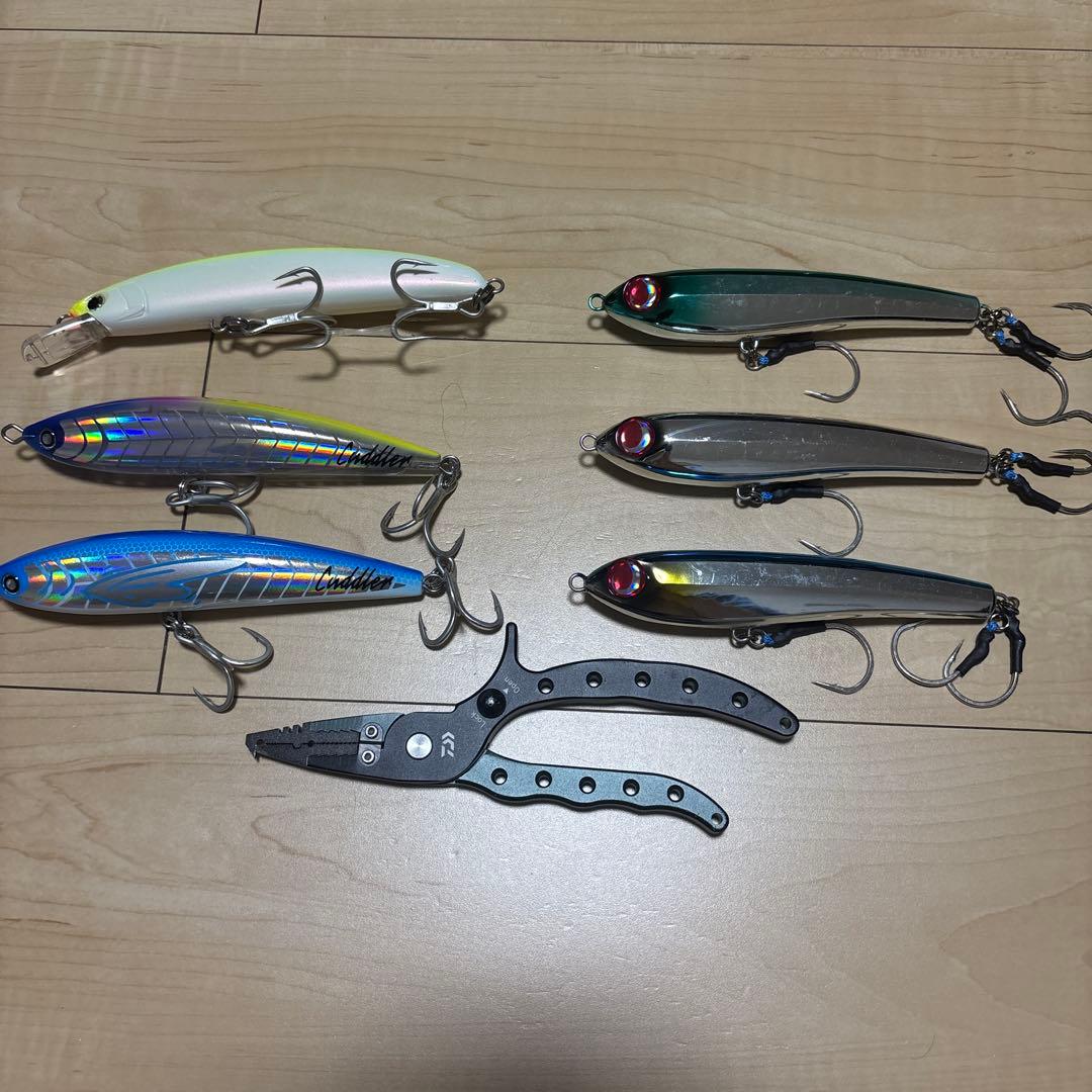 カドラー160 ララペン150F他6個セット プライヤー付き