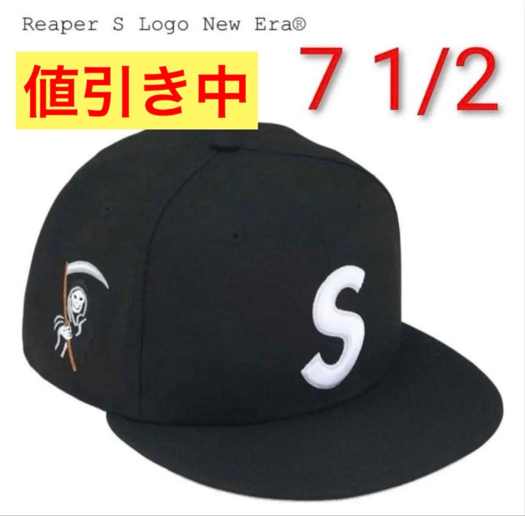 新品　シュプリーム　ニューエラ　Sロゴ　ブラック　完売品