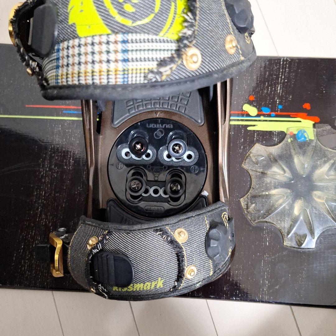 スノーボードセット　ヘッド154cmアビリティ　キスマークMLサイズビンディング