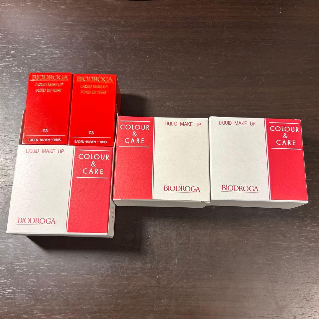 BIODROGA リキッドメイクアップ 03 30ml2本入り×3箱