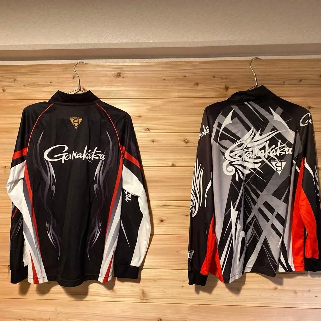 【がまかつ】 ゴアテックスレインスーツ GM-3412 上下セット LLブラック