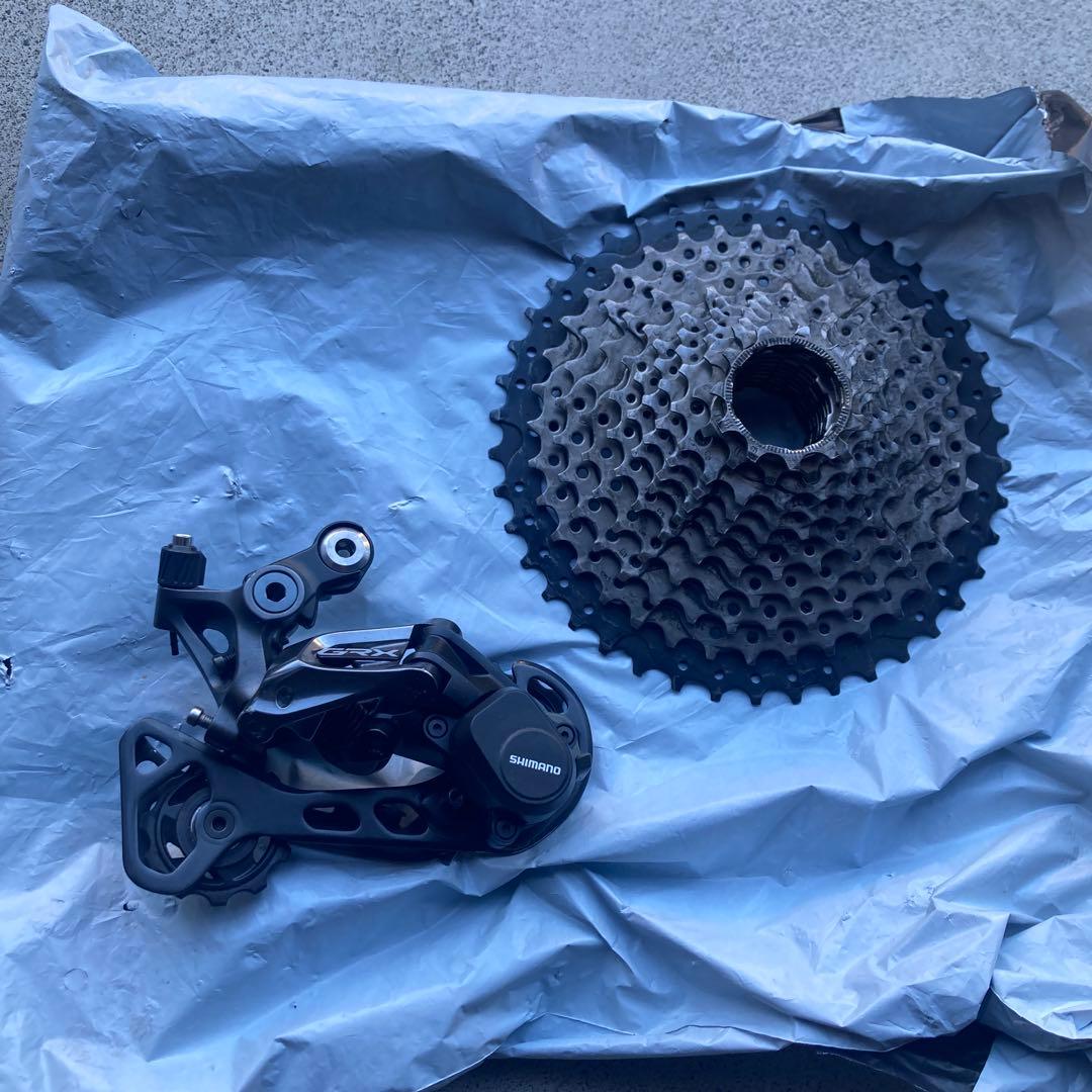 Shimano GRX RD812 11速ディレイラー スプロケットセット