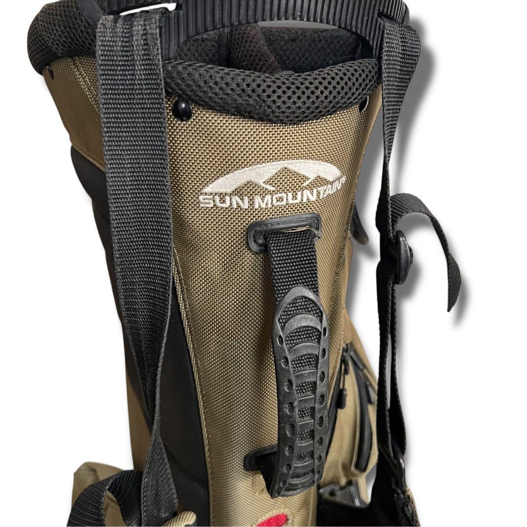 大人気 希少 ブリーフィング サンマウンテン コラボ スタンド キャディバッグ