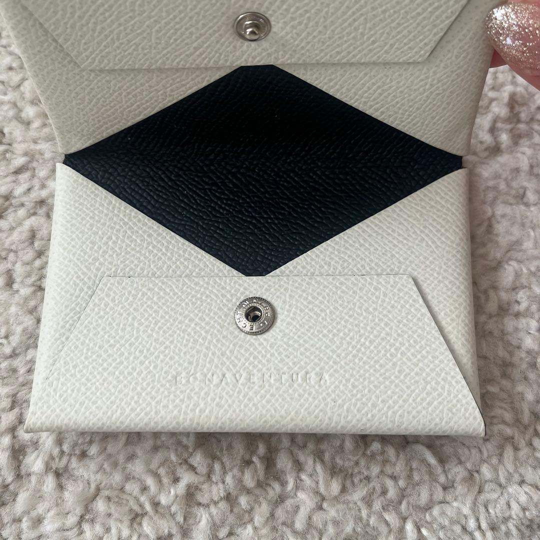 【美品】ボナベンチュラ　エルメス　ノブレッサフラップカードケース　名刺入れ