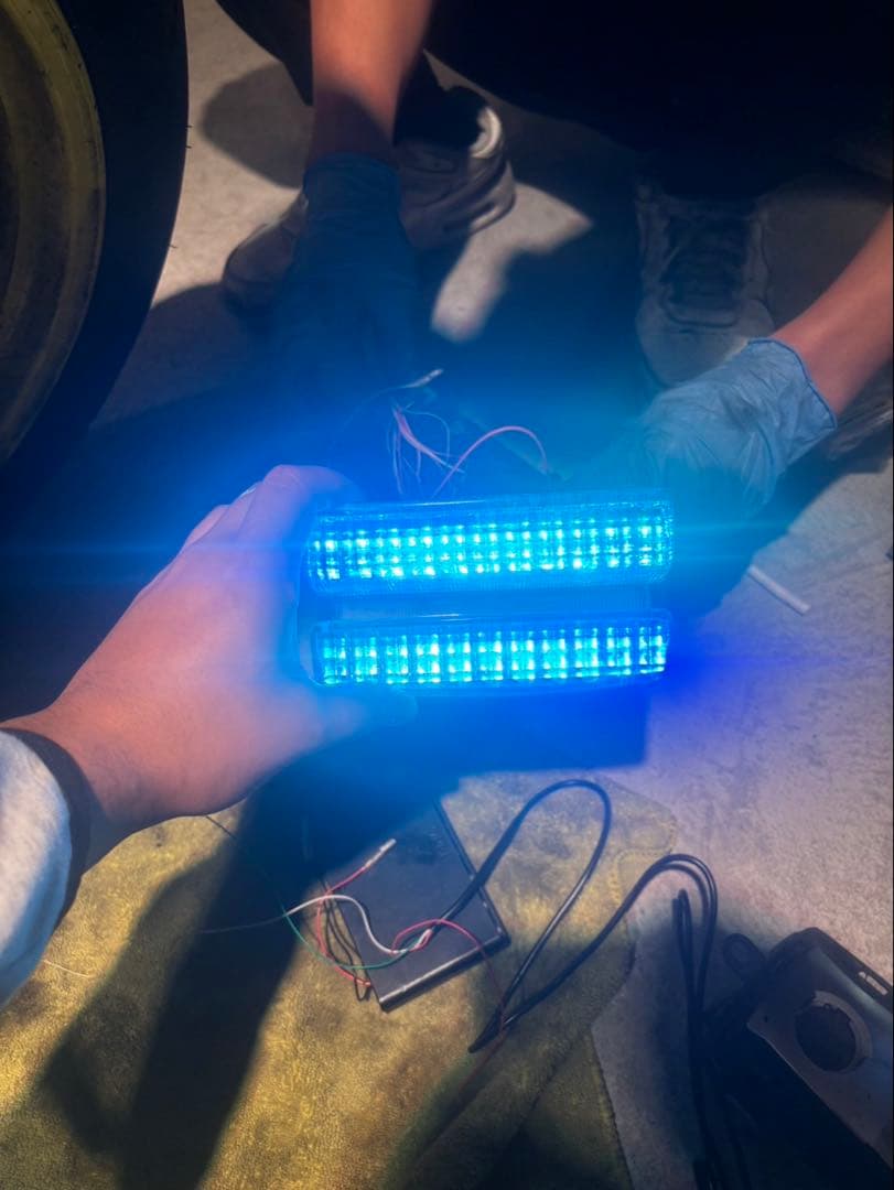 xjr400 流星テール動画アリ‼️　純正クリアテール　防水加工済み‼️ステーセット